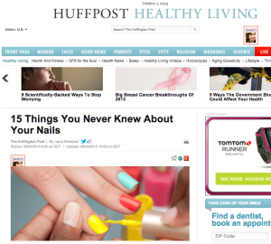 Huffington Post Publishes Lies about Nails