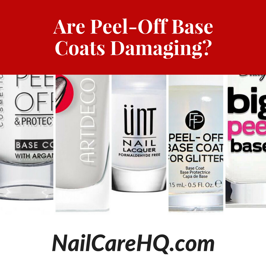 Are Peel-Off Base Coats Damaging?
