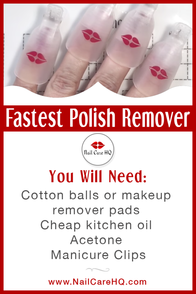 The Fastest Nail Polish Remover